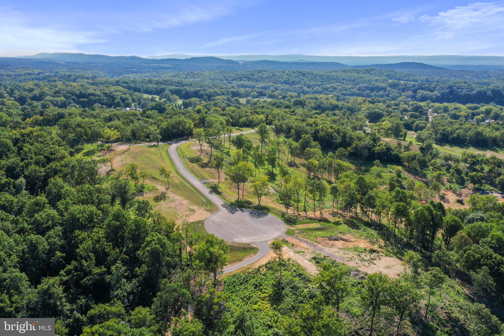 2 Bella Vista Falling Waters, WV 25419 - Photo 21 of 39 an aerial view of a houses with a lush green hillside