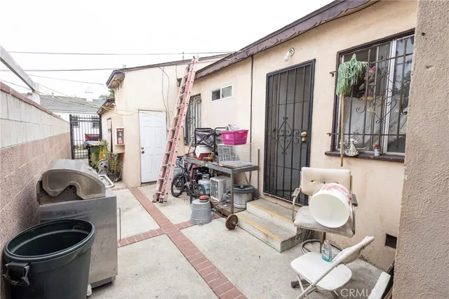 a view of kitchen and sink