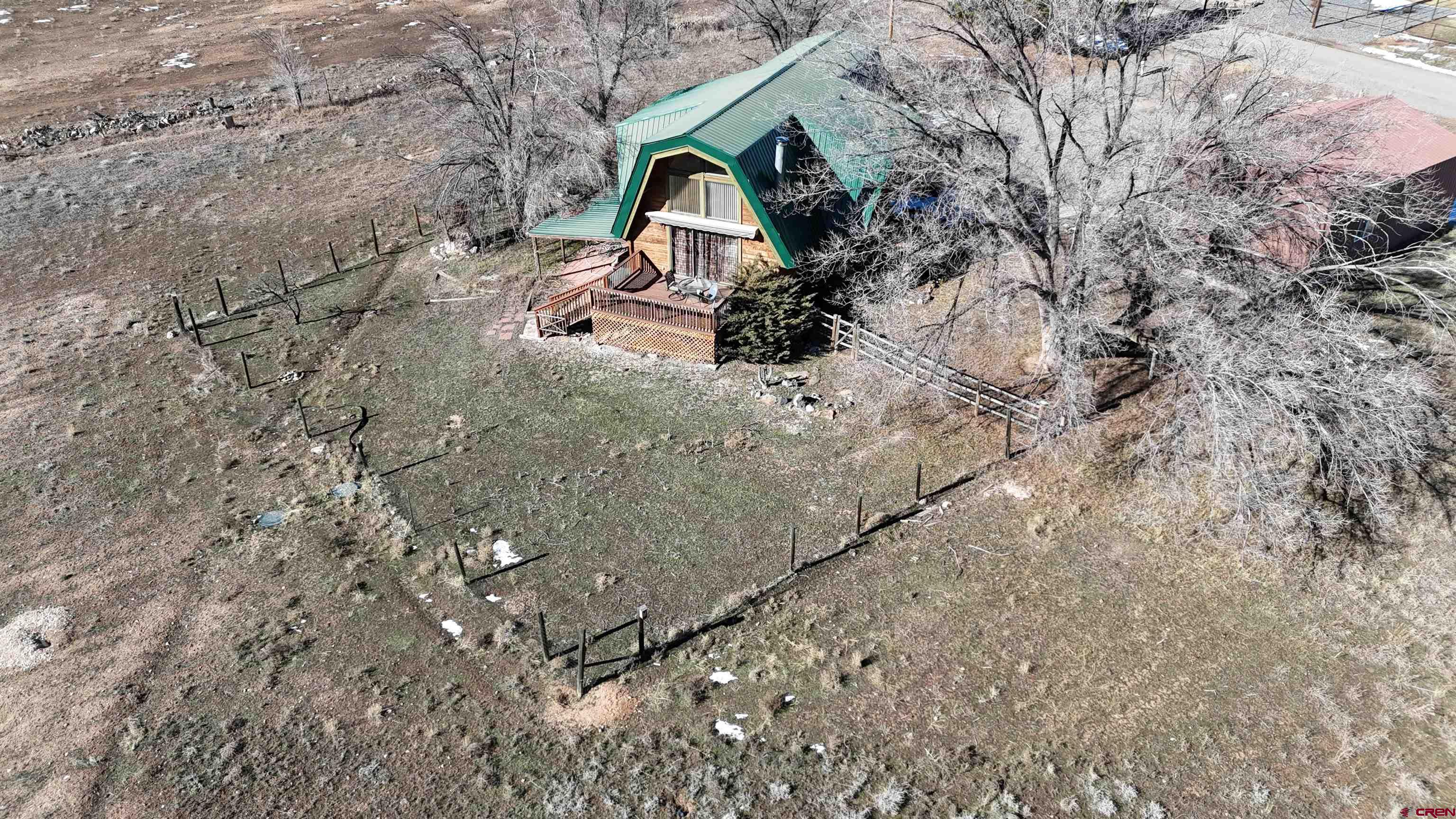 25926 Q25 Road Cedaredge, CO 81413 - Photo 30 of 32 a backyard of a house