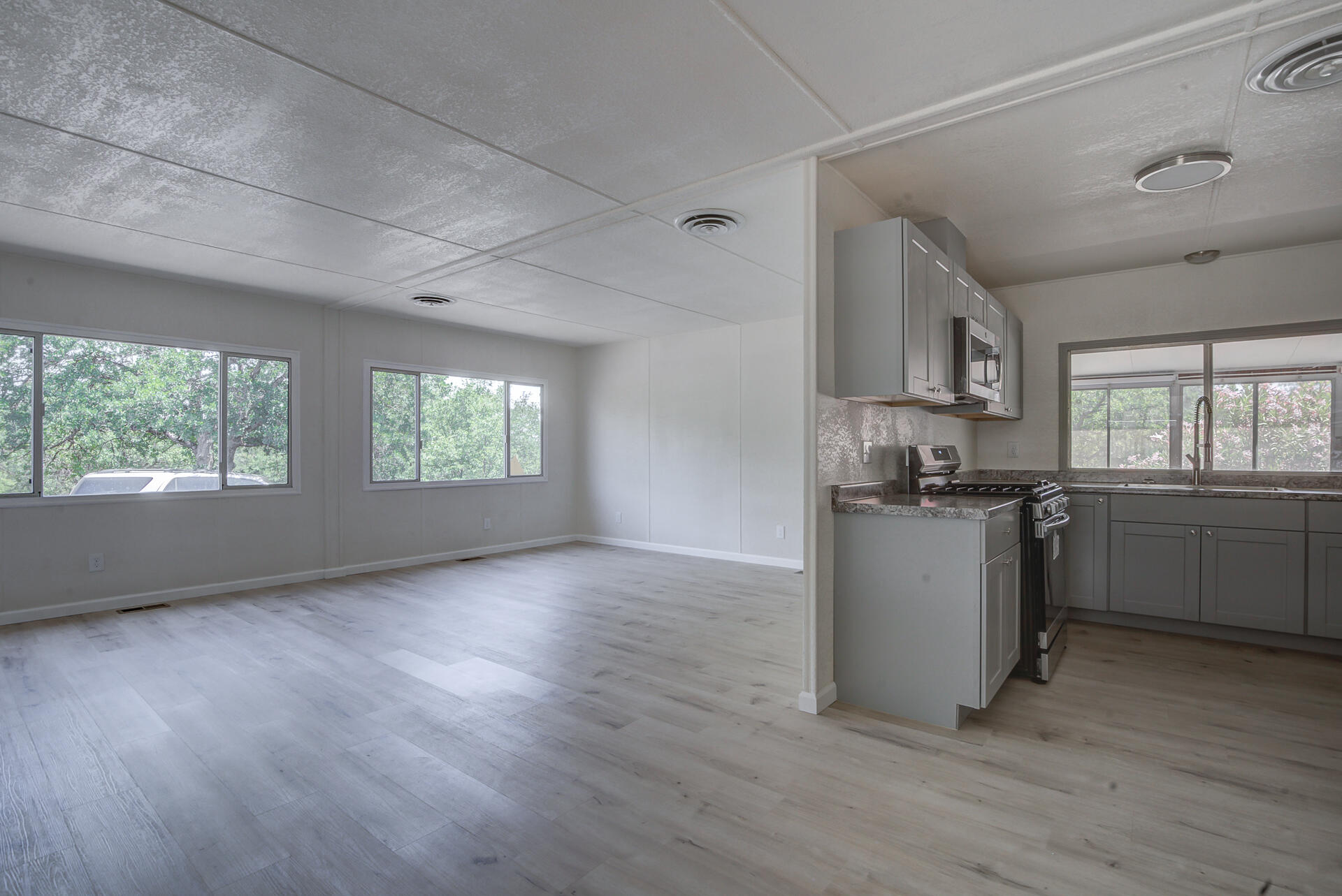 821 St Marks Street, Unit 1 Redding, CA 96003 - Photo 6 of 26 a view of kitchen and windows