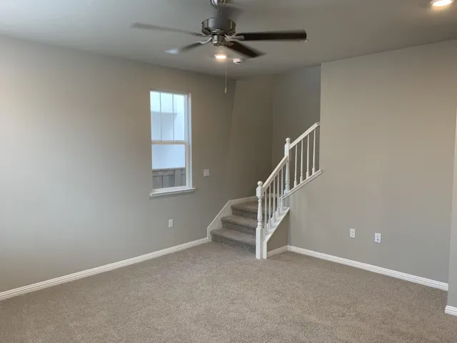 a view of closet area