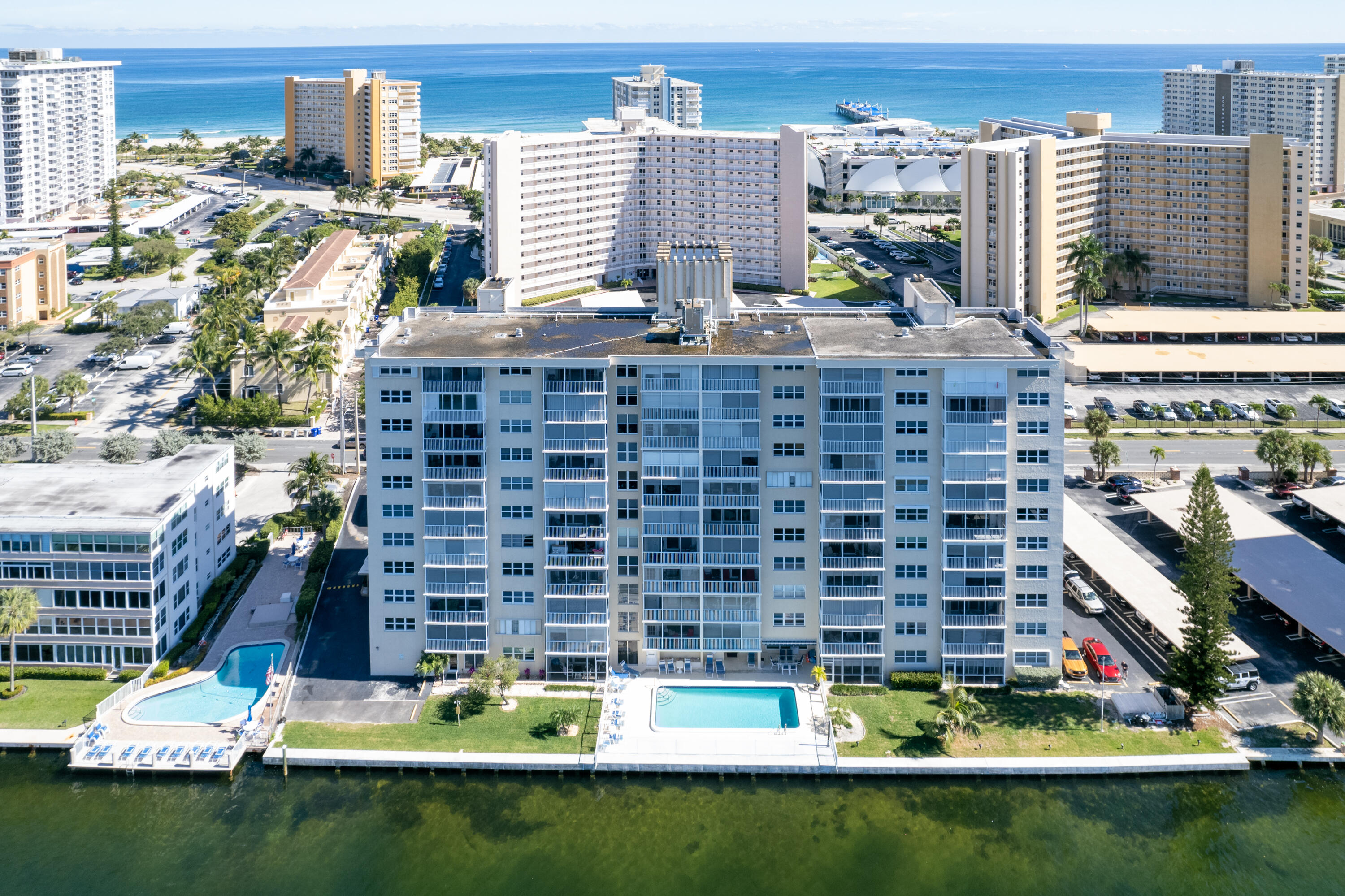 303 North Riverside Drive, Unit PH5 Pompano Beach, FL 33062 - Photo 46 of 46 Close to Beach & Restaurants