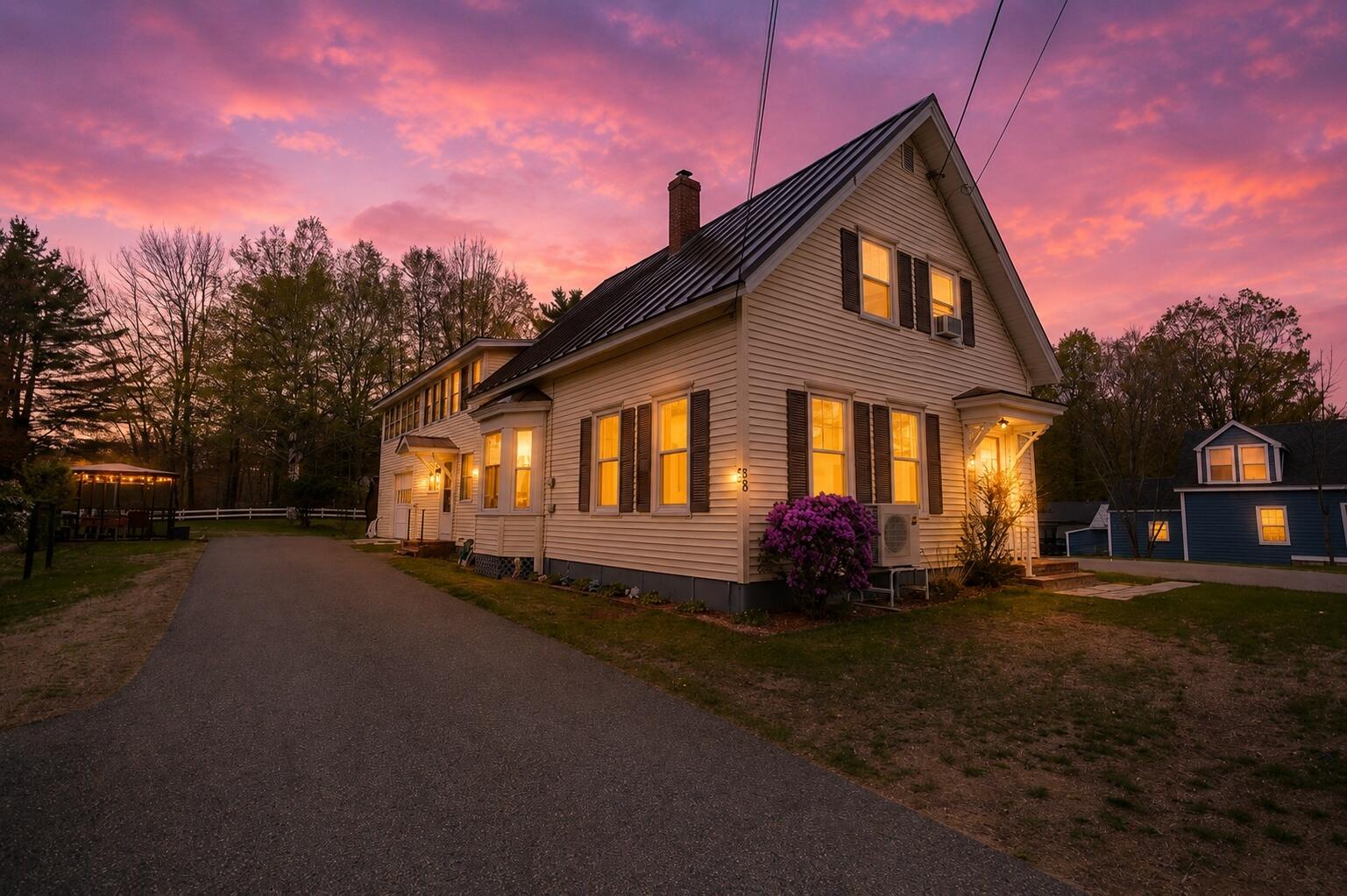 38 High Street Wilton, ME 04294 - Photo 6 of 49 house_dusk_edit