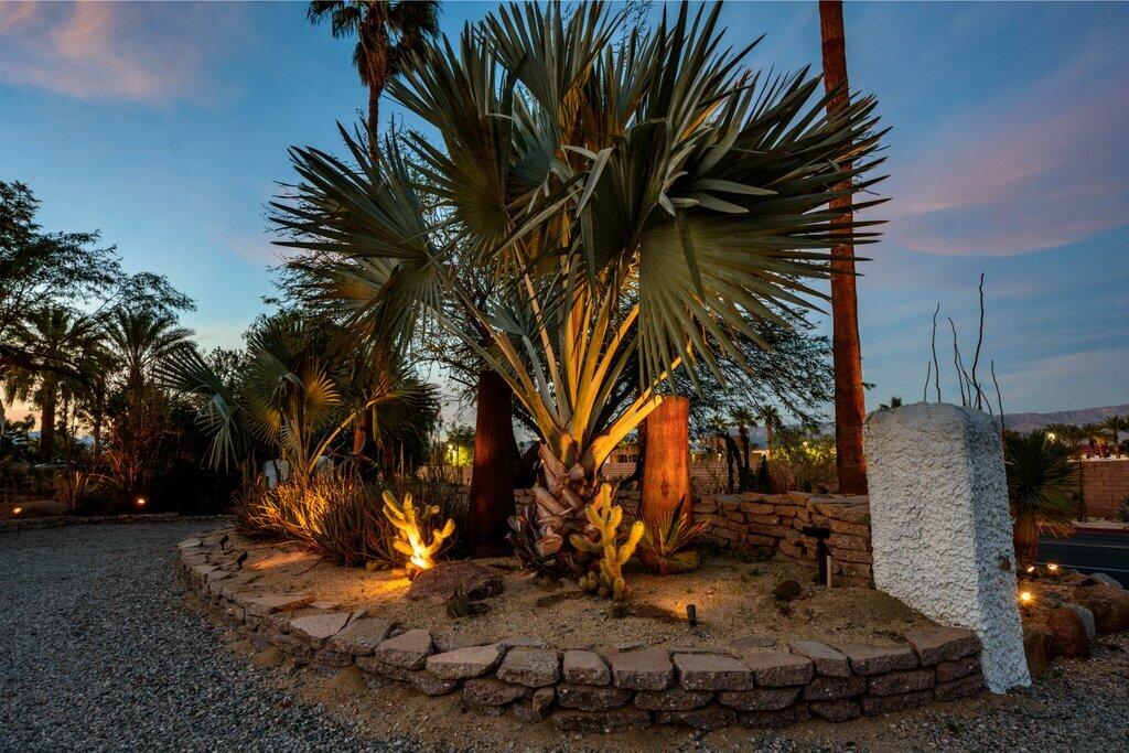 71607 Sahara Road Rancho Mirage, CA 92270 - Photo 104 of 118 a view of a backyard