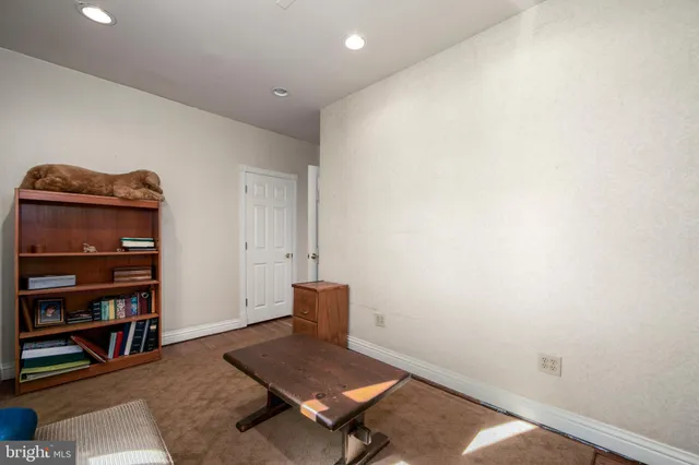 a swimming pool view with a outdoor space