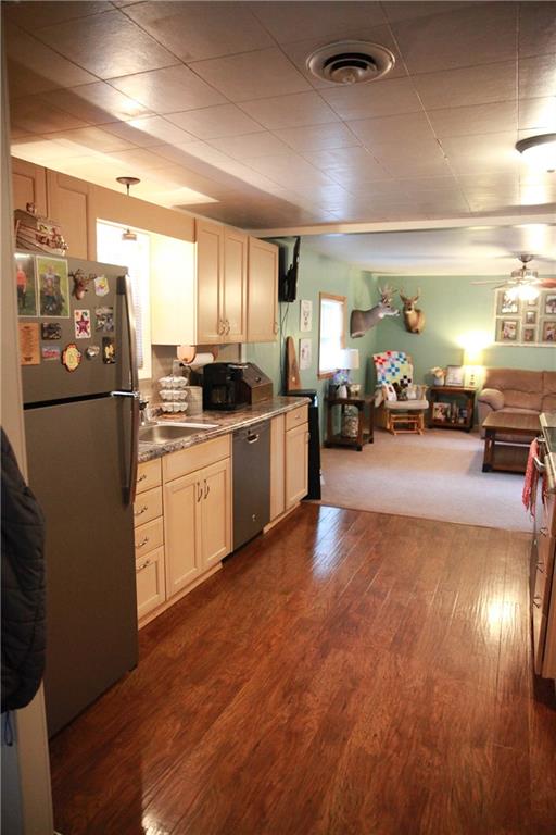 75 Spruce Peak Road Acme, PA 15610 - Photo 9 of 25 a kitchen with lots of counter top space and a sink