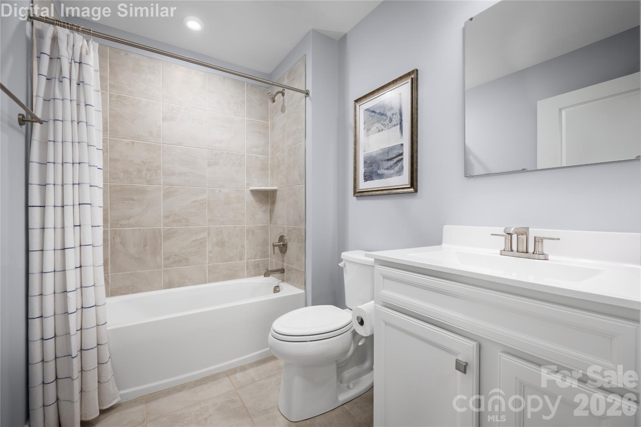 3290 Eller Drive Extension Hickory, NC 28602 - Photo 14 of 21 a bathroom with a sink a toilet and a bathtub