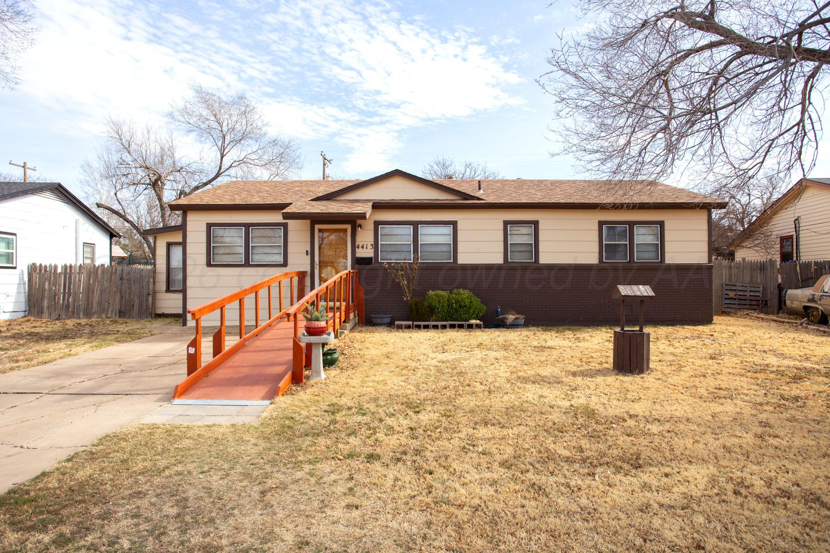 4413 South Fannin Street Amarillo, TX 79110 - Photo 1 of 26 Front Main