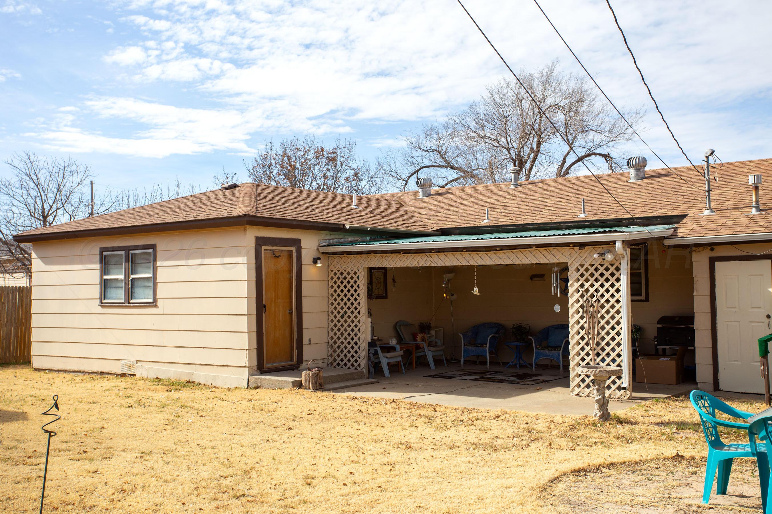 4413 South Fannin Street Amarillo, TX 79110 - Photo 22 of 26 Back Patio