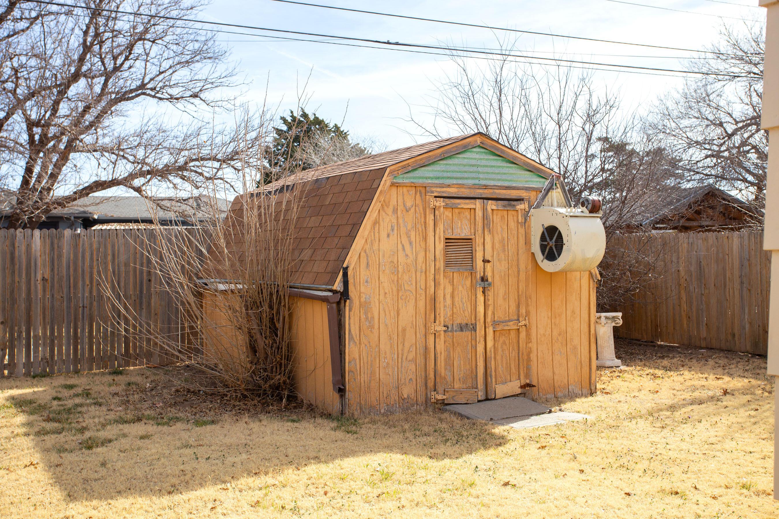 4413 South Fannin Street Amarillo, TX 79110 - Photo 26 of 26 Shed