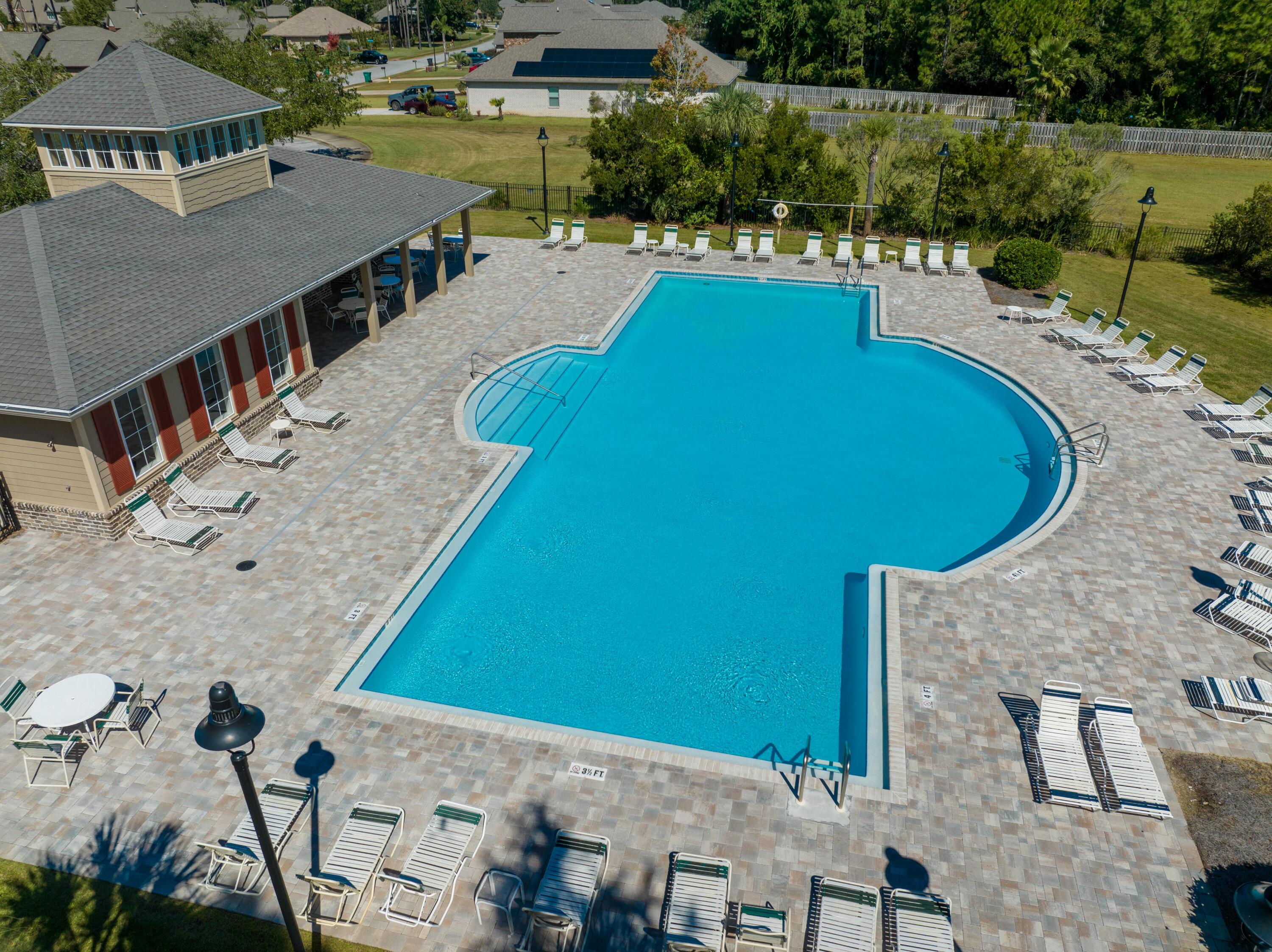 1069 Cocobolo Drive Santa Rosa Beach, FL 32459 - Photo 44 of 46 an aerial view of a house with outdoor space patio and outdoor seating