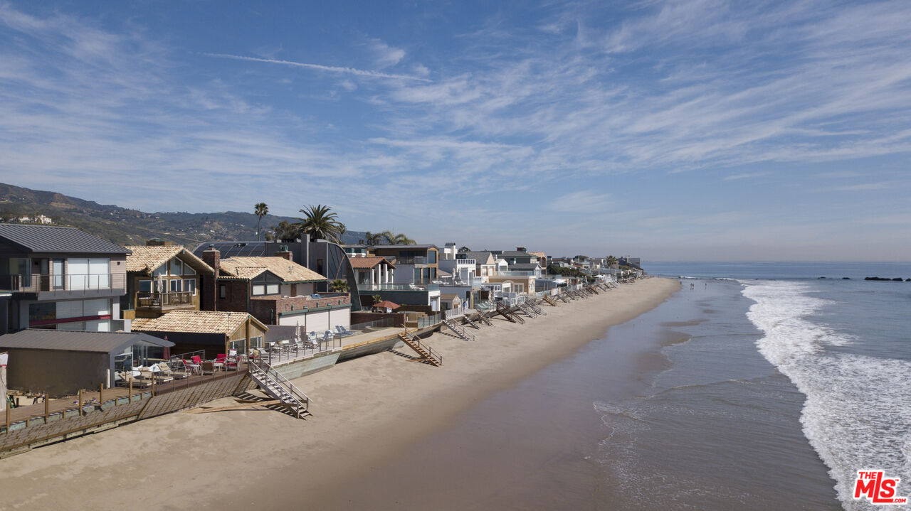 23536 Malibu Colony Road Malibu, CA 90265 - Photo 41 of 44 an aerial view of a house with terrace