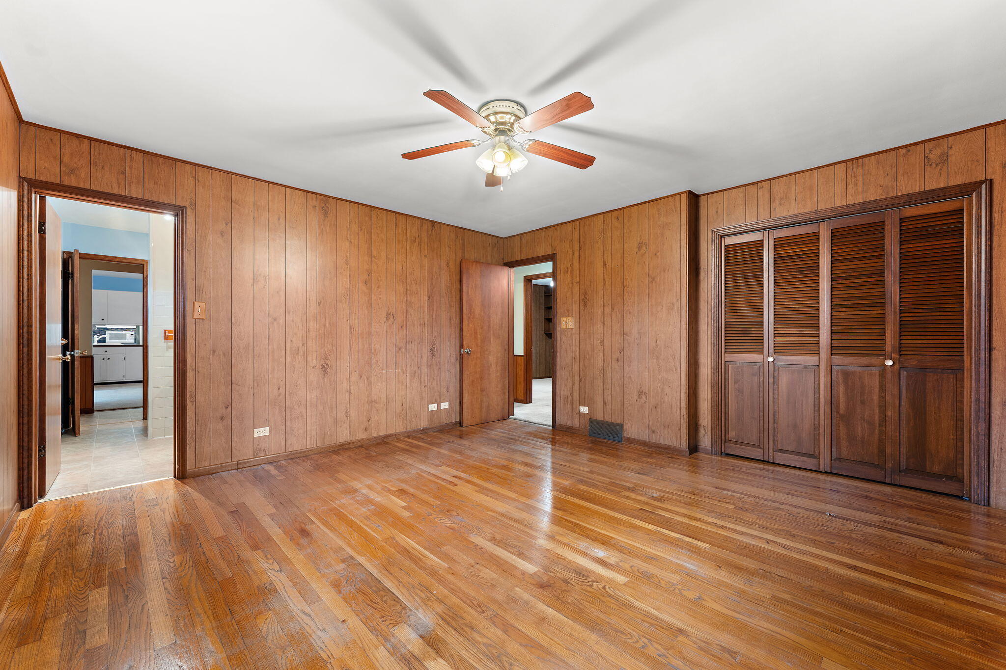 1012 Meridian Road Chesterton, IN 46304 - Photo 21 of 39 wooden floor in an empty room with a window