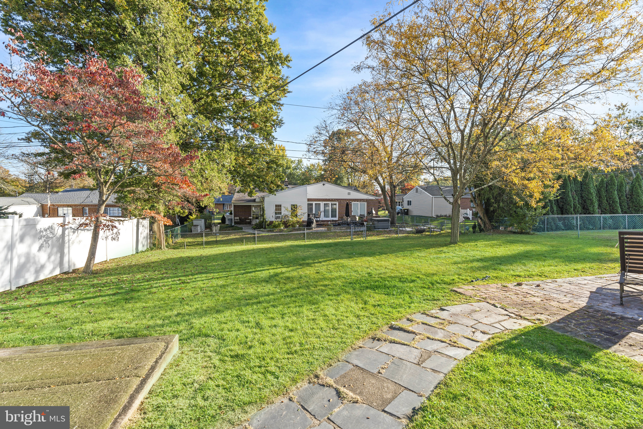 Path to Brick Patio