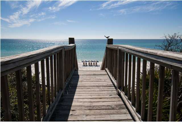 10 Sandy Shores Inlet Beach, FL 32461 - Photo 2 of 9 a view of balcony with wooden floor
