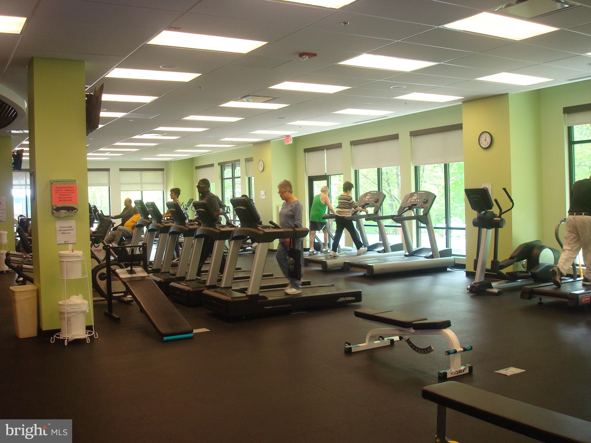14801 Pennfield Circle, Unit 203 Silver Spring, MD 20906 - Photo 39 of 51 a view of a room with gym equipment