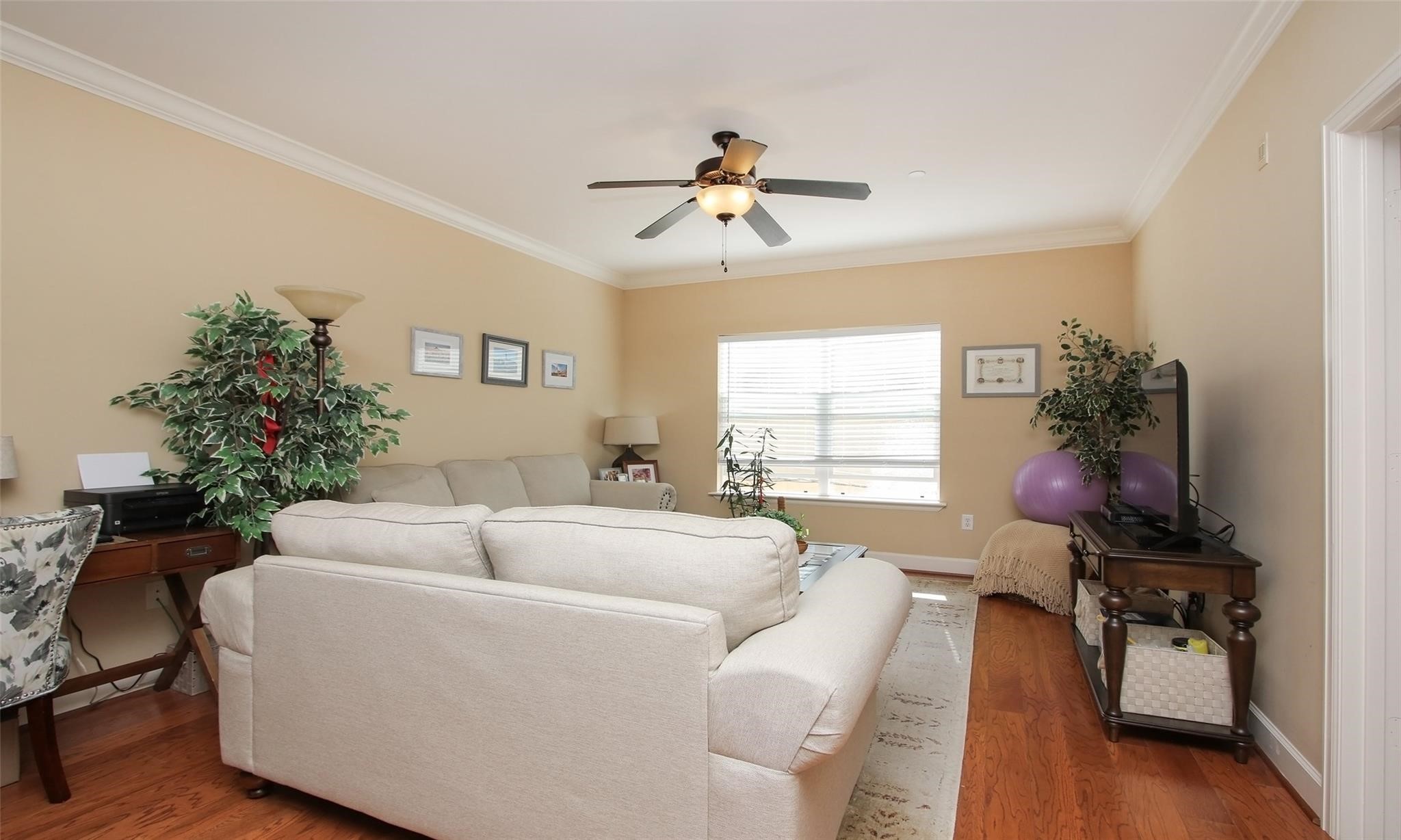 2203 Dorrington Street, Unit 208 Houston, TX 77030 - Photo 4 of 32 a living room with furniture flowers and a window