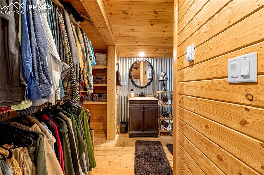 325 Willow Road Divide, CO 80814 - Photo 22 of 45 a view of walk in closet with clothes