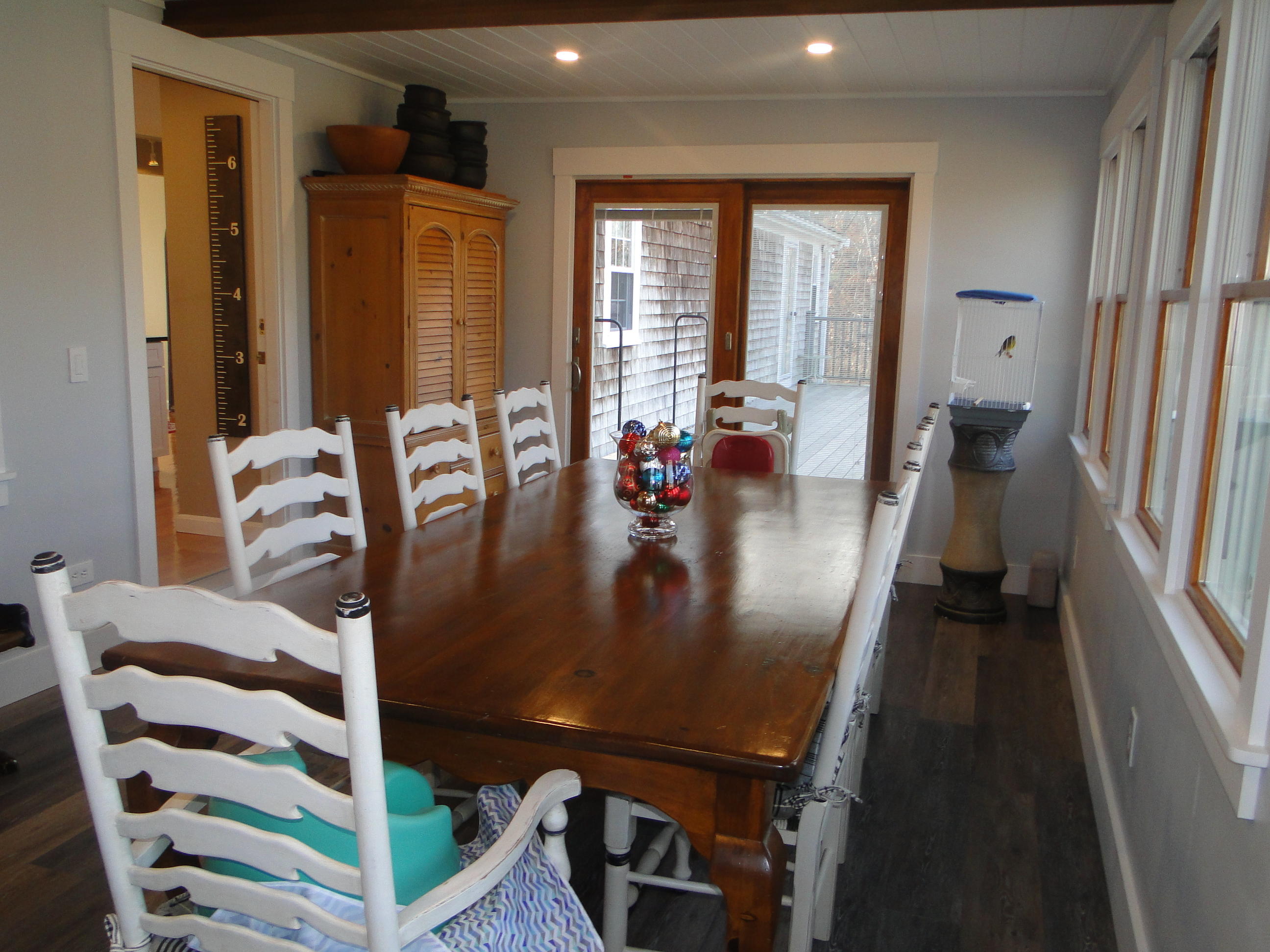 10 Bayview Road East Sandwich, MA 02537 - Photo 12 of 19 a view of a balcony with dining area