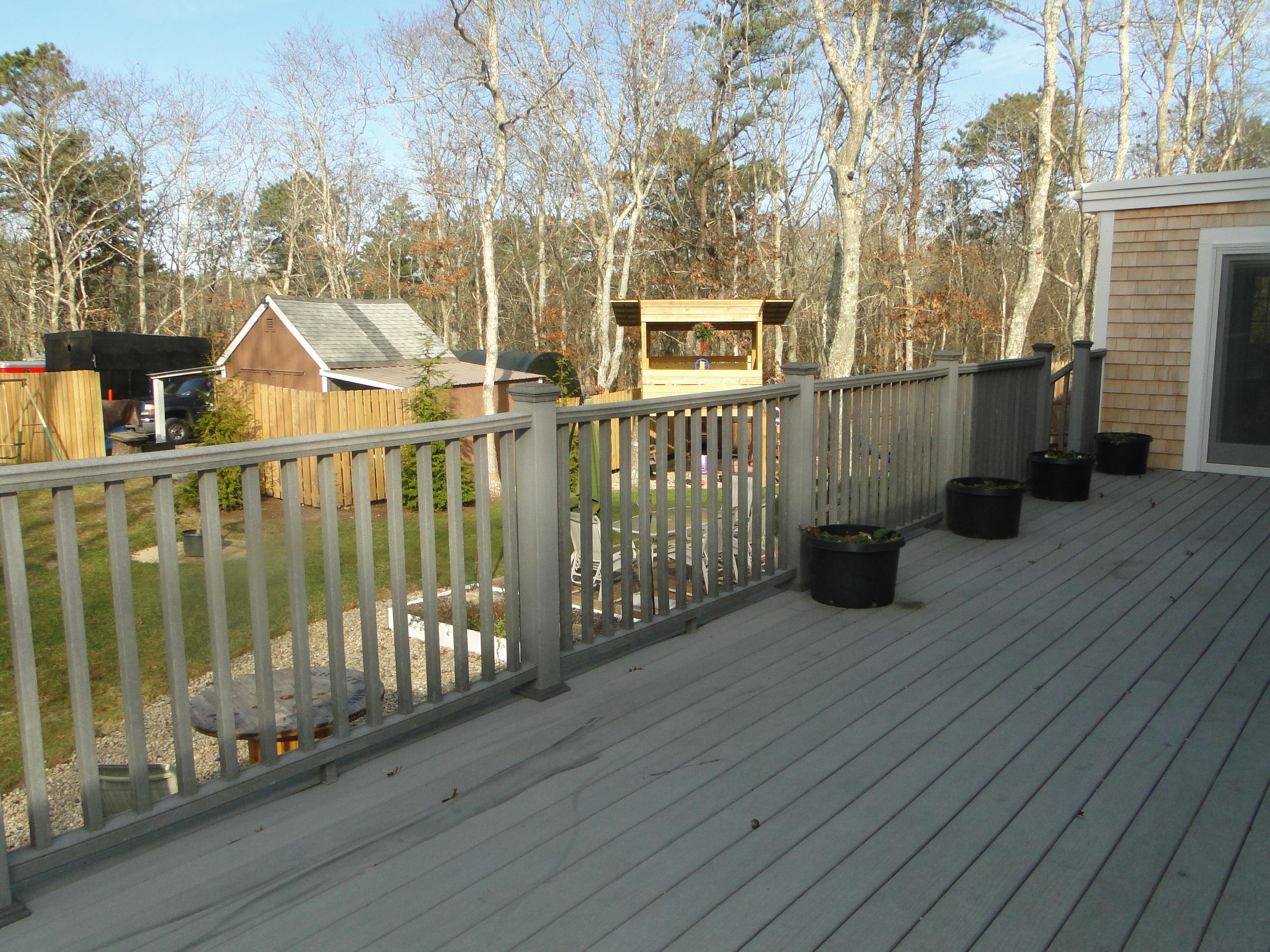 10 Bayview Road East Sandwich, MA 02537 - Photo 15 of 19 a view of a house with a wooden deck