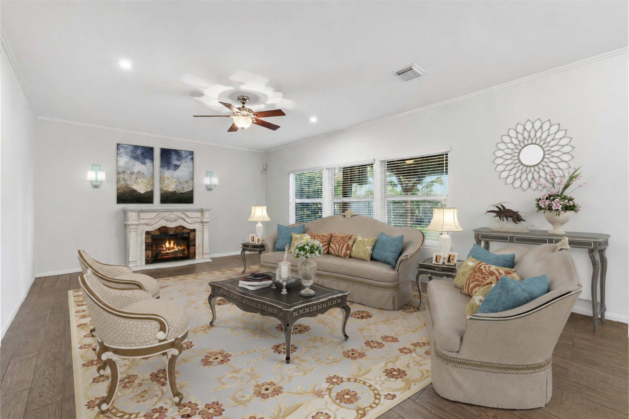 20531 Spring Bluff Lane Spring, TX 77388 - Photo 5 of 22 Living room-staged