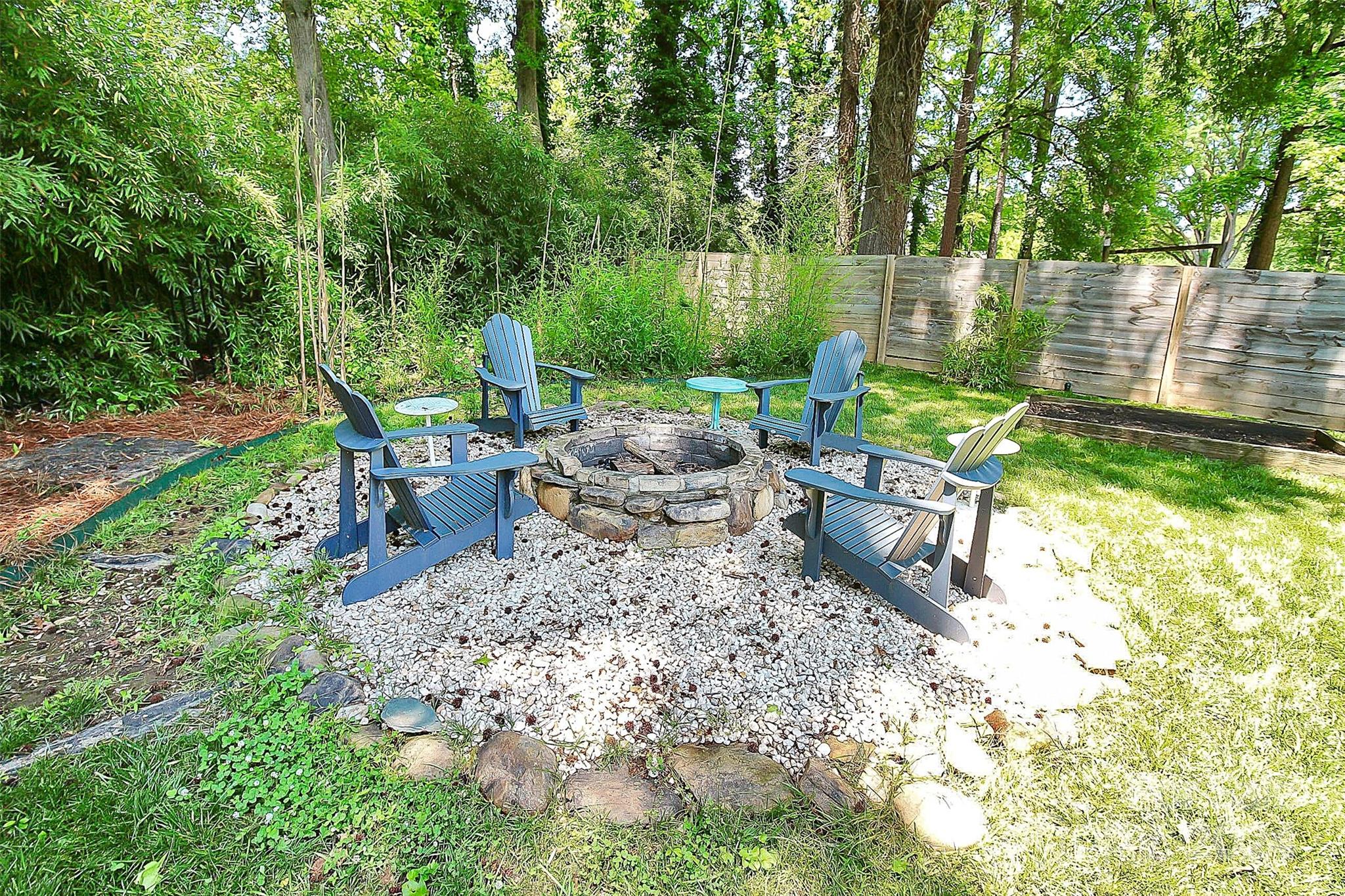 1011 Nancy Drive Charlotte, NC 28211 - Photo 11 of 44 a view of a backyard with sitting area
