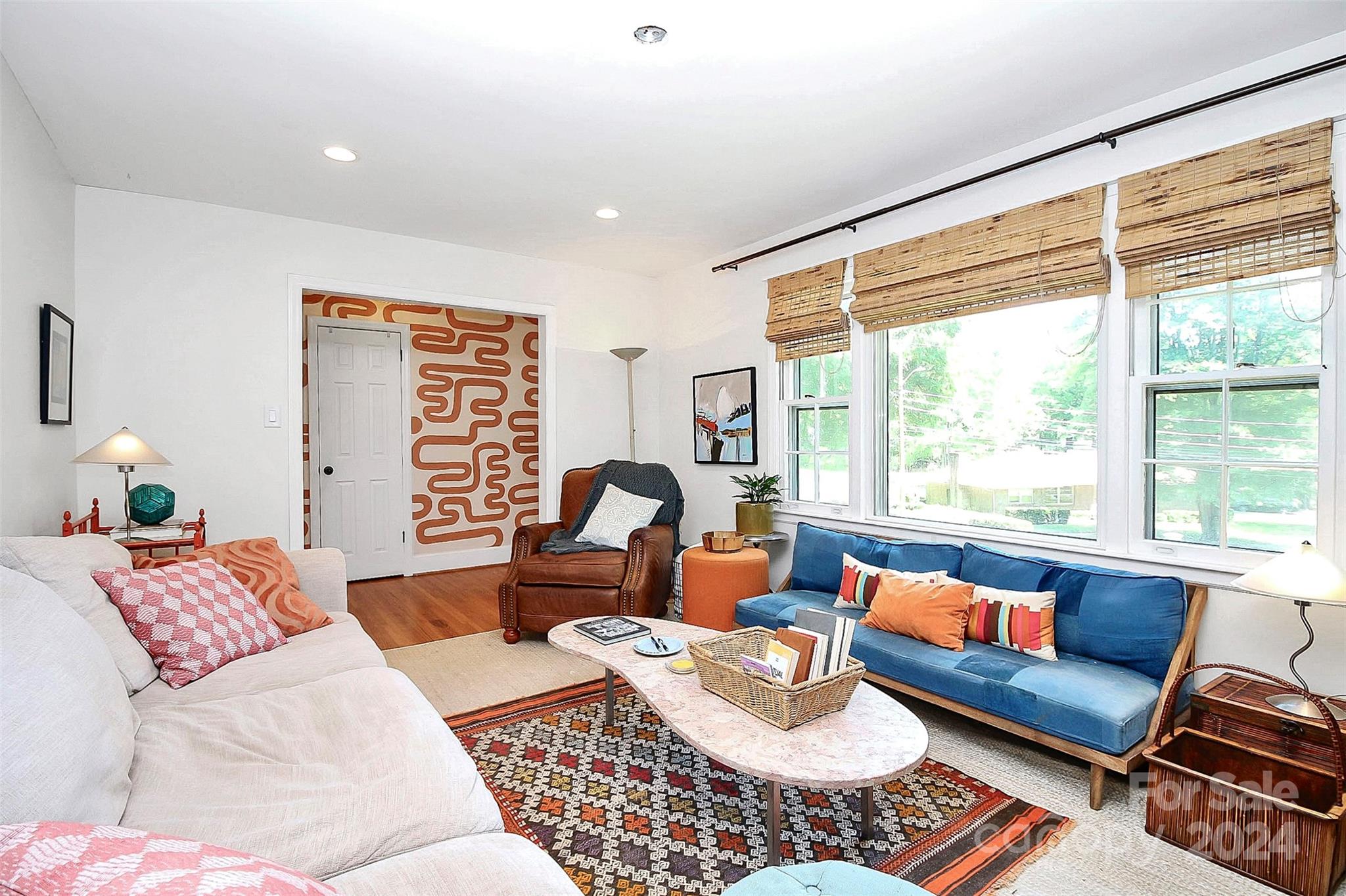 1011 Nancy Drive Charlotte, NC 28211 - Photo 15 of 44 a living room with furniture and a large window