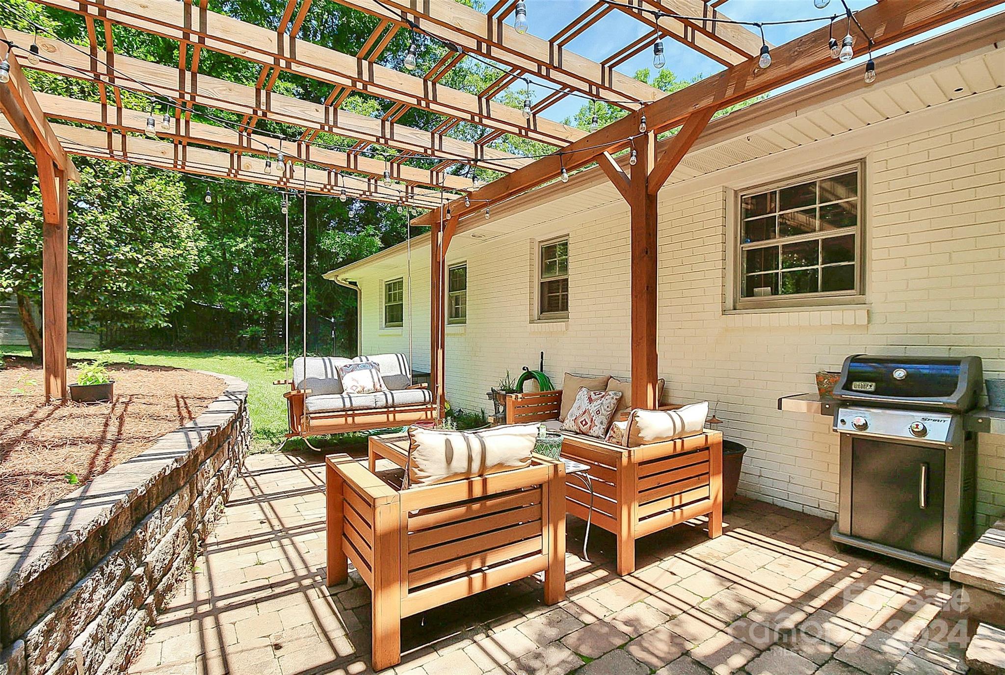 1011 Nancy Drive Charlotte, NC 28211 - Photo 7 of 44 a outdoor space with patio furniture and garden view