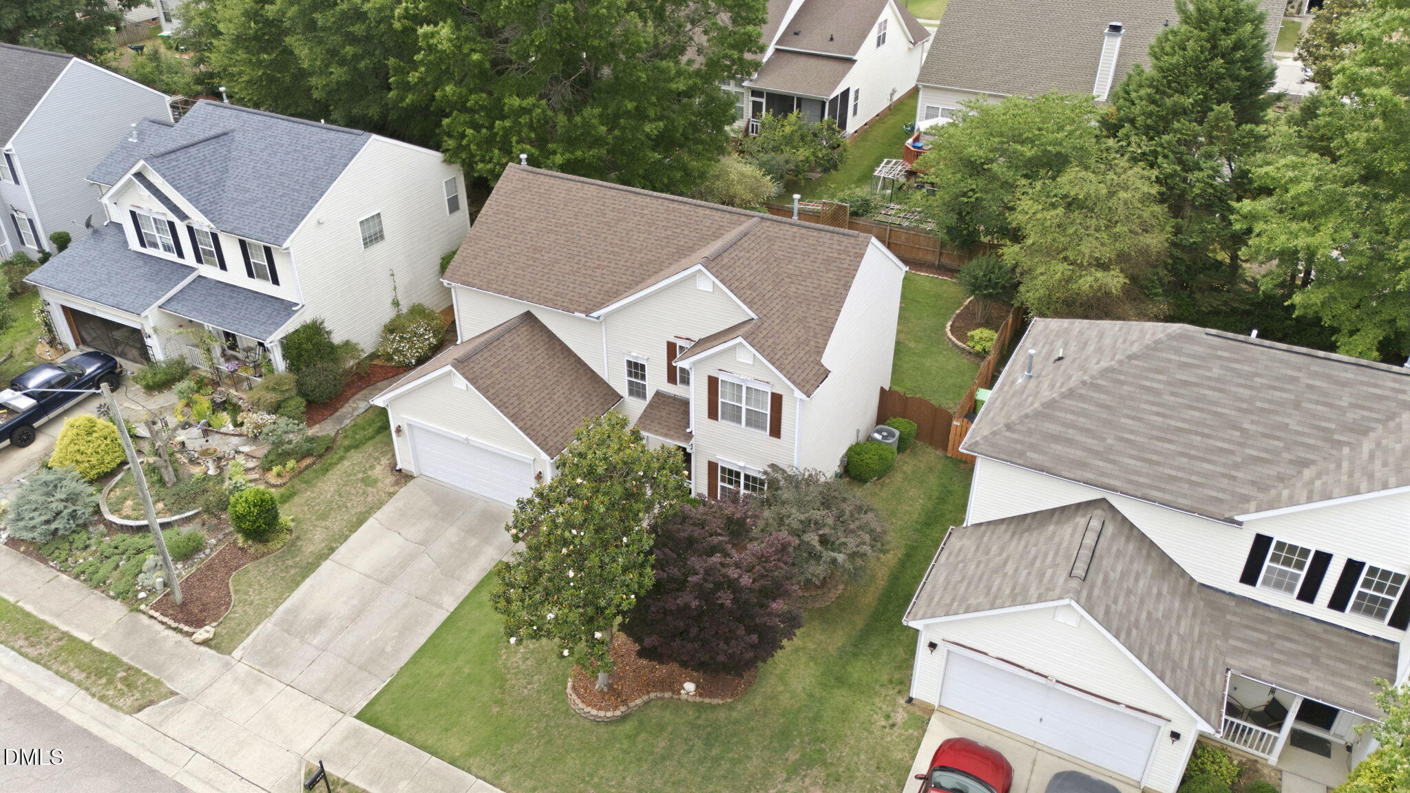 5629 Enoree Lane Raleigh, NC 27616 - Photo 2 of 38 an aerial view of a house
