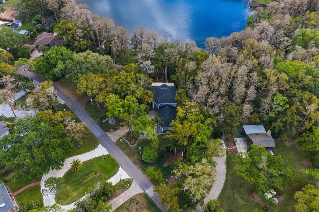 3632 Little Road Lutz, FL 33548 - Photo 37 of 44 an aerial view of a house with a yard