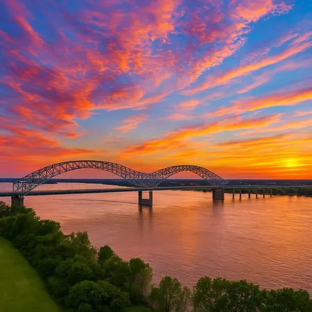 a front view of building with a yard