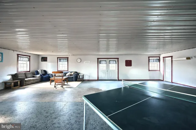 a view of a storage with an empty room