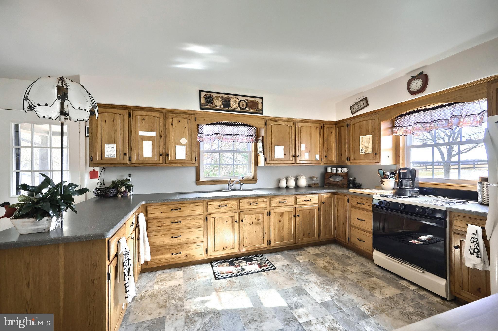 798 Goram Road Brogue, PA 17309 - Photo 28 of 57 a kitchen with sink cabinets and window