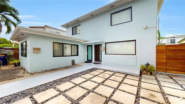 a view of a house with a house