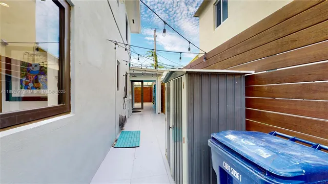 a view of outdoor space and deck