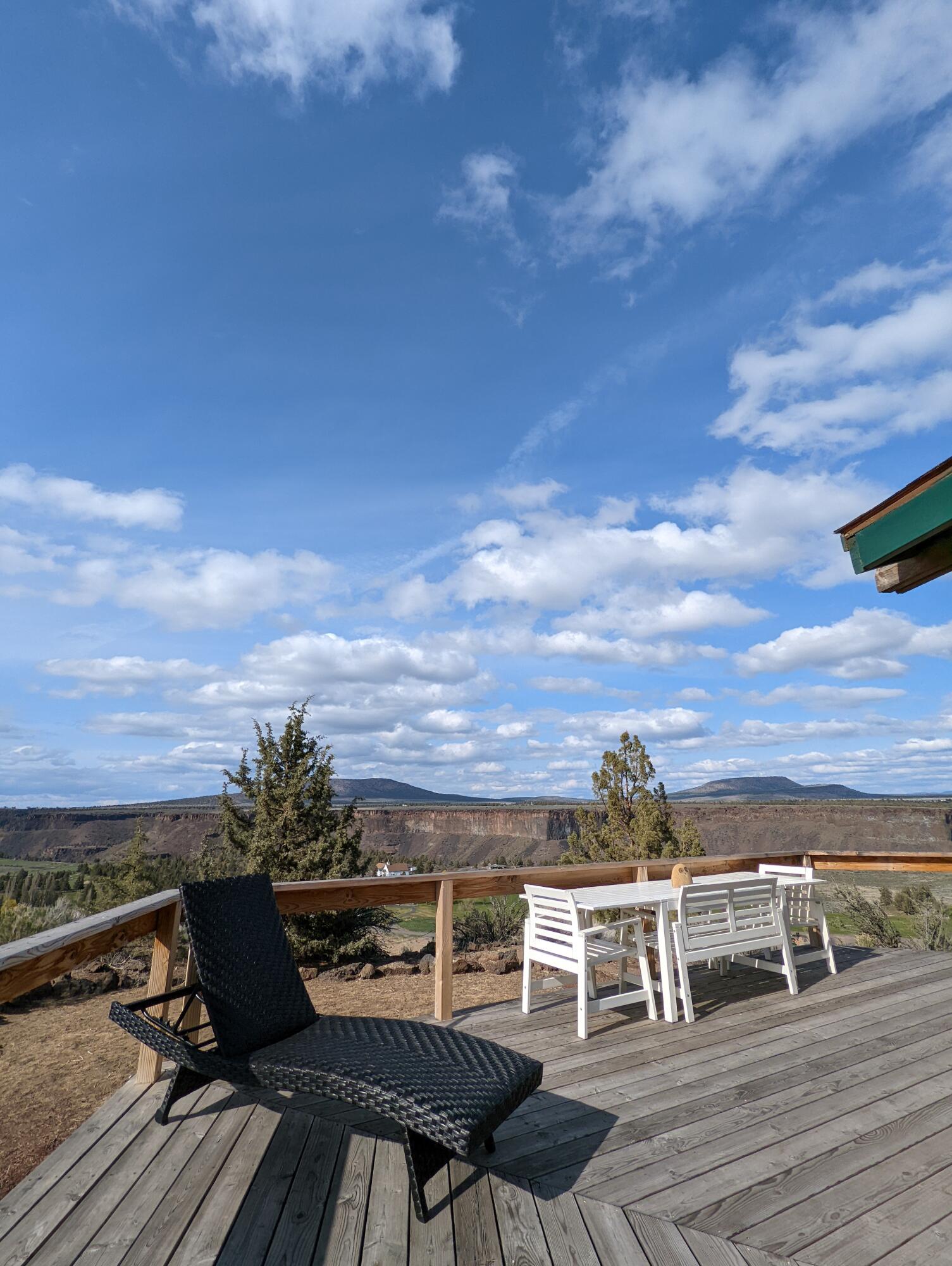 5598 Southwest Rim Road Terrebonne, OR 97760 - Photo 8 of 64 Deck looking Northwest 2