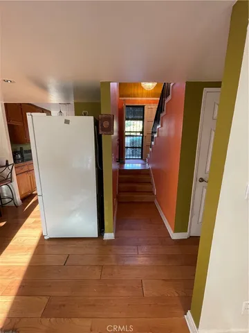 a view of a storage in a room