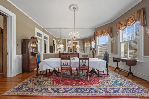 a view of a door of the house