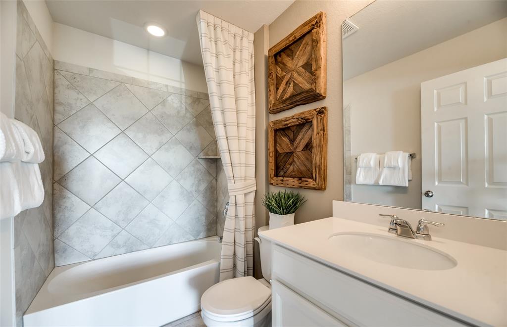 7701 Bent Gale Road Pilot Point, TX 76258 - Photo 18 of 25 *Model Representation - Spacious secondary bathroom