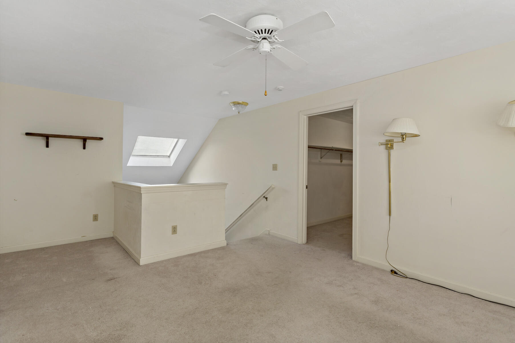 3 Kettle Lane Mashpee, MA 02649 - Photo 14 of 25 an empty room with a ceiling fan and a window