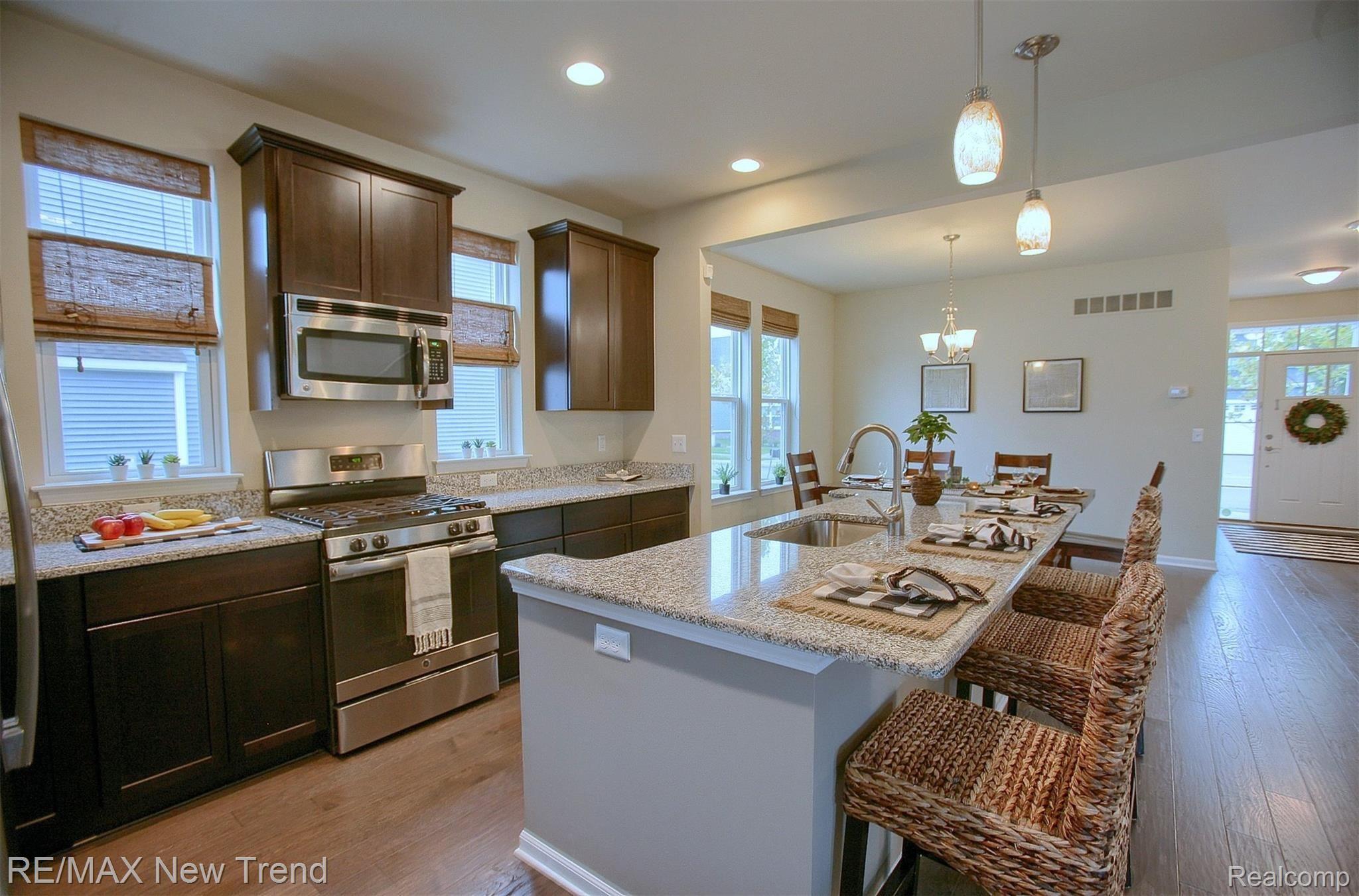 3207 Curtis Road Wixom, MI 48393 - Photo 8 of 33 8-Kitchen 2nd View.jpg