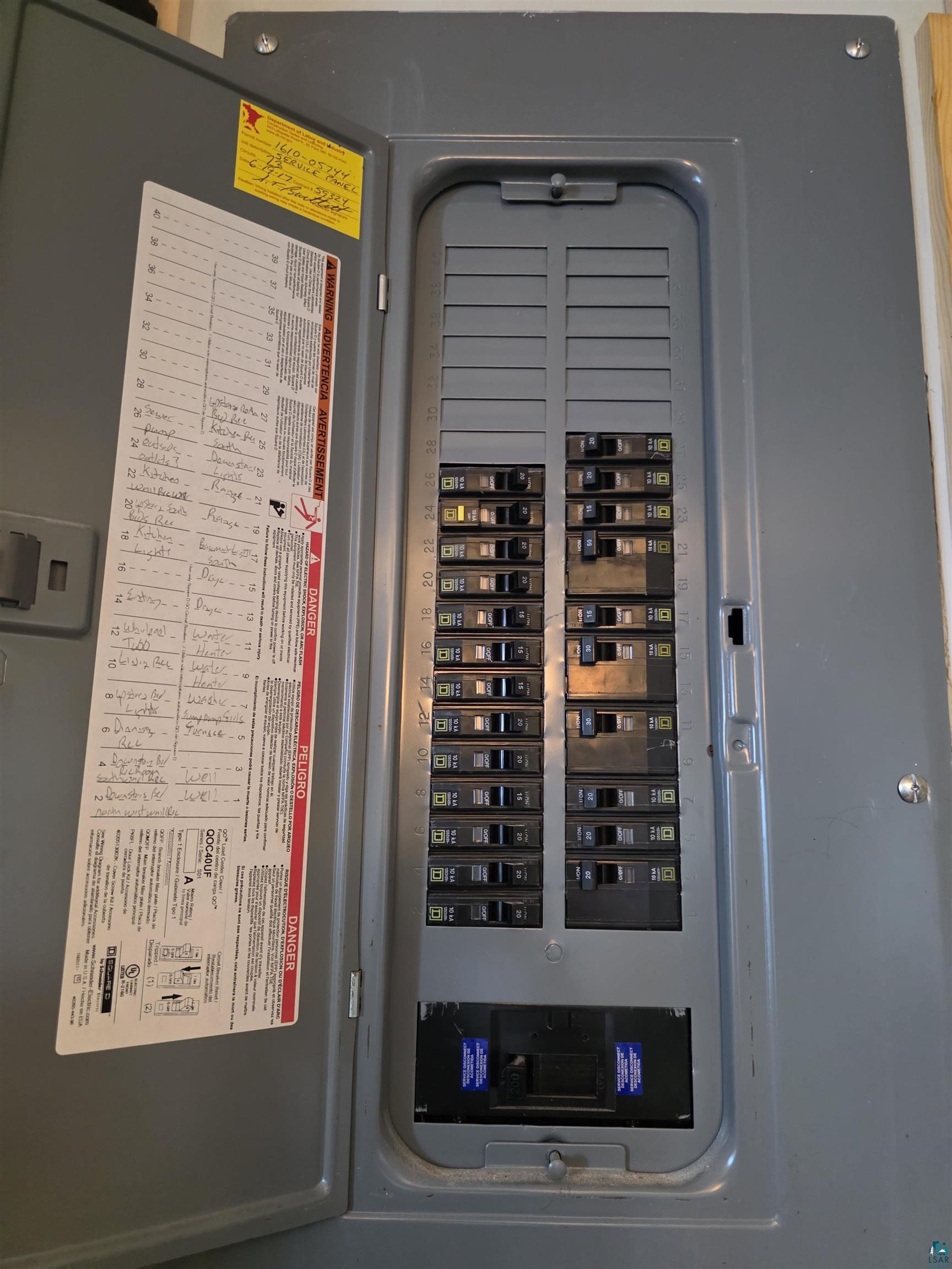 40139 County Road 251 Cohasset, MN 55721 - Photo 39 of 50 200 Amp Electrical Service