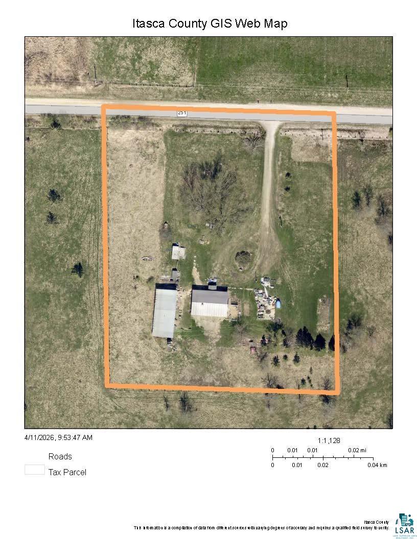 40139 County Road 251 Cohasset, MN 55721 - Photo 46 of 50 GIS Web Map. Displaying the property's tax parcel boundary and surrounding infrastructure