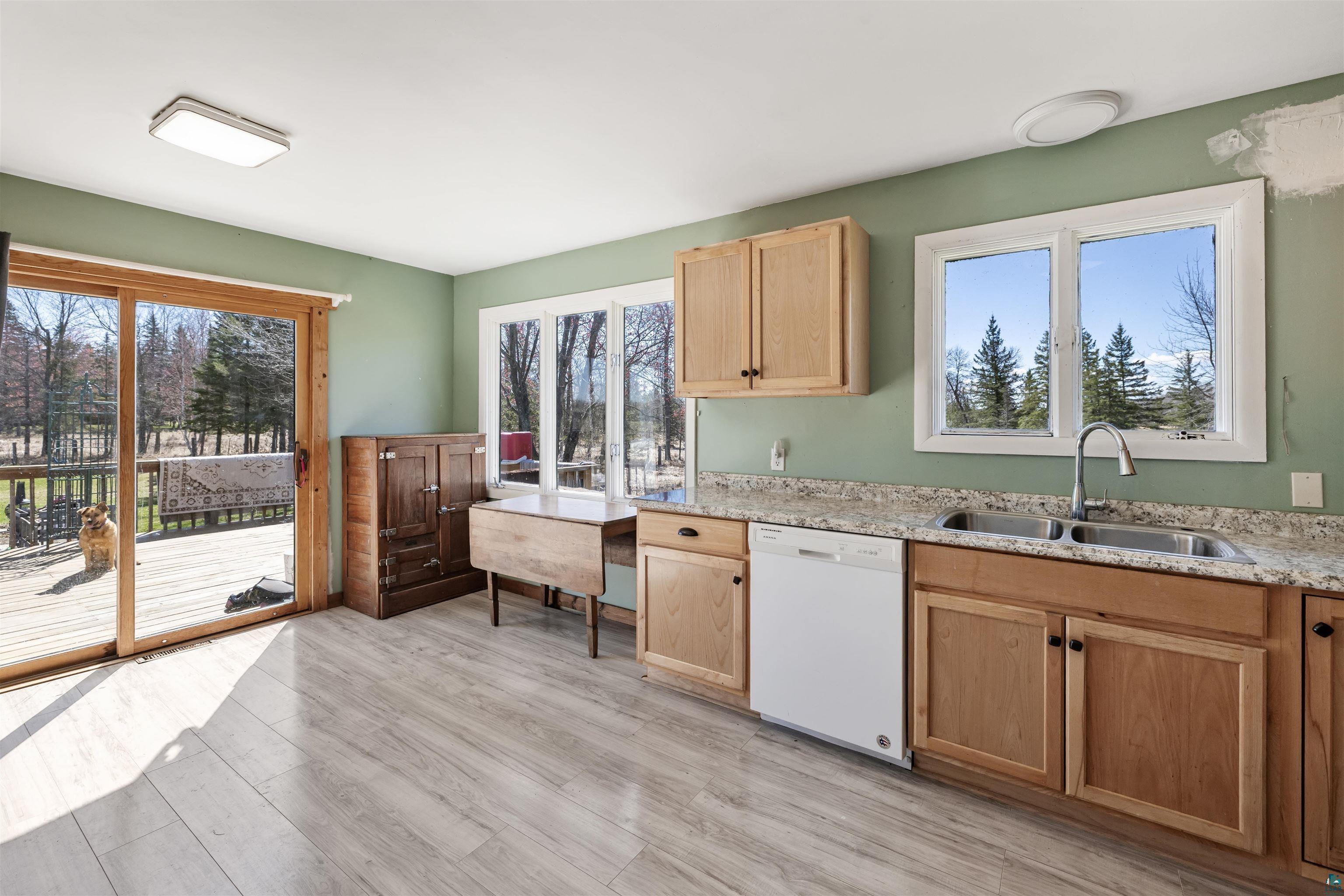40139 County Road 251 Cohasset, MN 55721 - Photo 7 of 50 Kitchen featuring patio door to deck