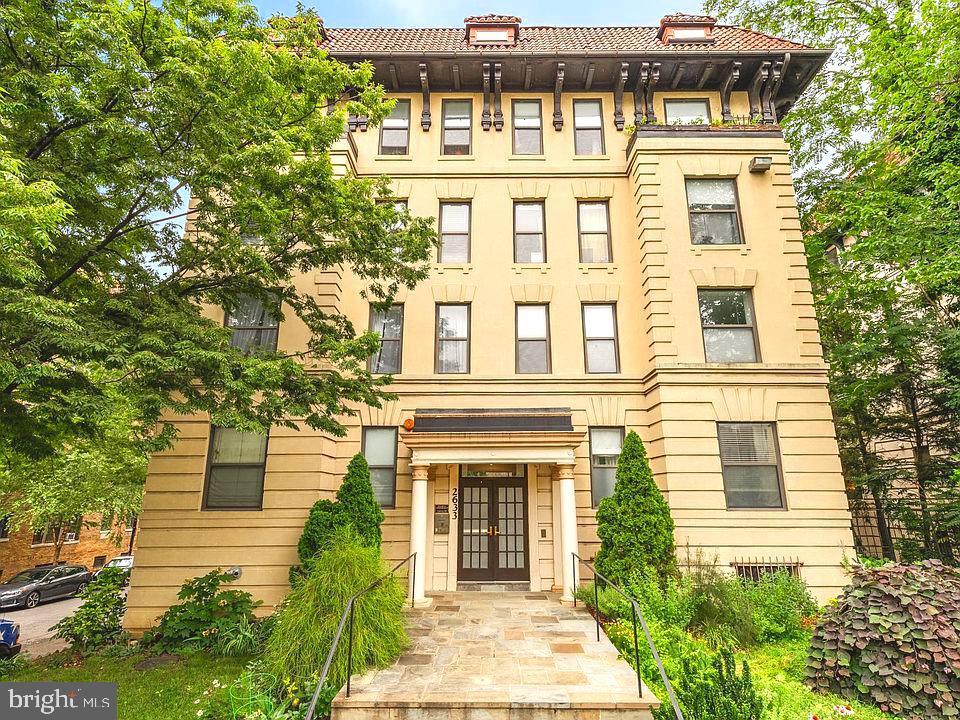 2633 Adams Mill Road Northwest, Unit 205 Washington, DC 20009 - Photo 18 of 18 front view of a house