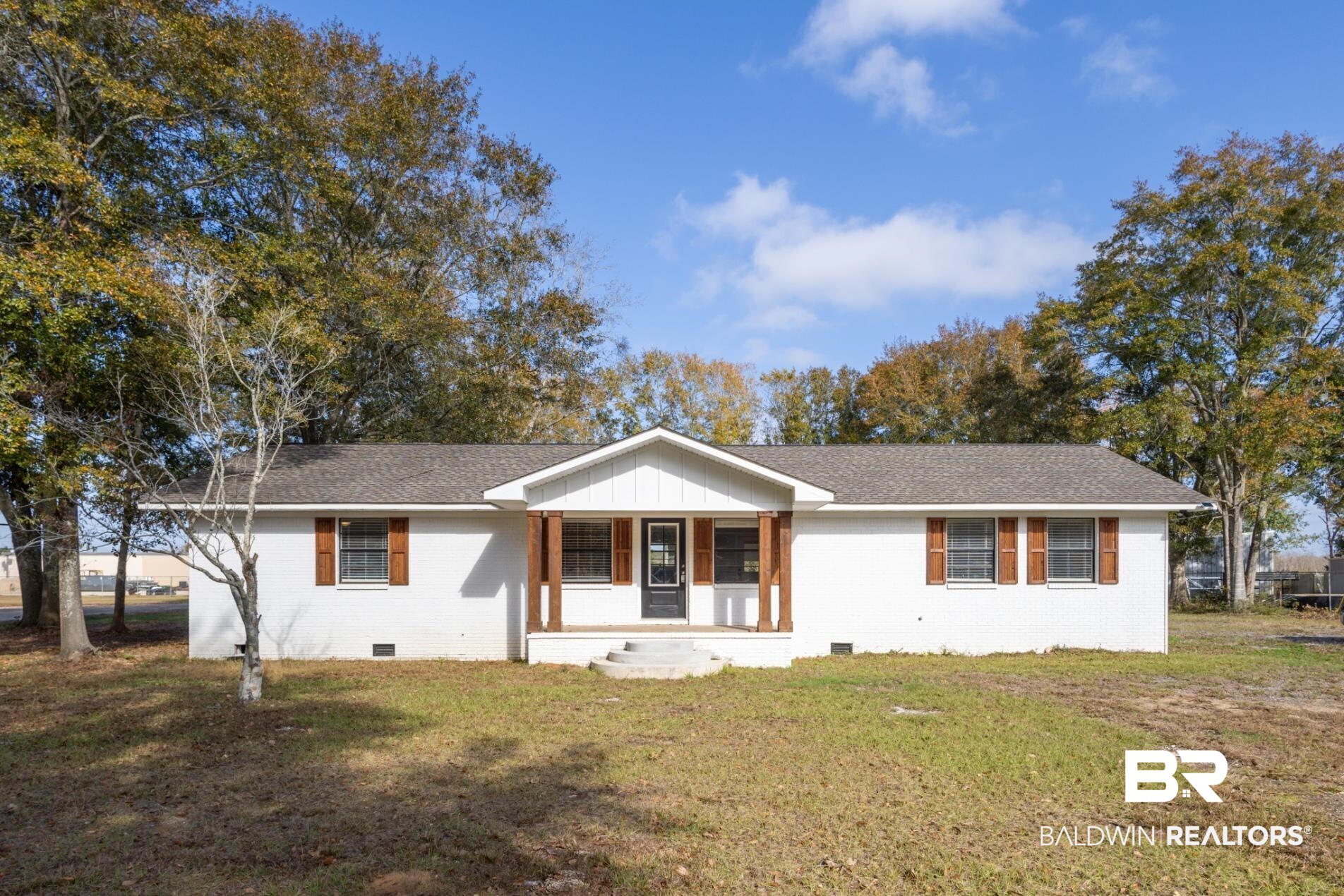 18267 Highway 98 Foley, AL 36535 - Photo 1 of 26 Single story home featuring covered porch, crawl space, and a front lawn