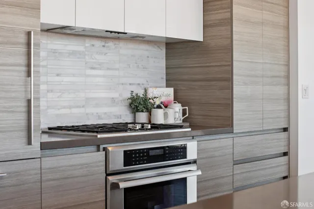 a outdoor living space with furniture and city view