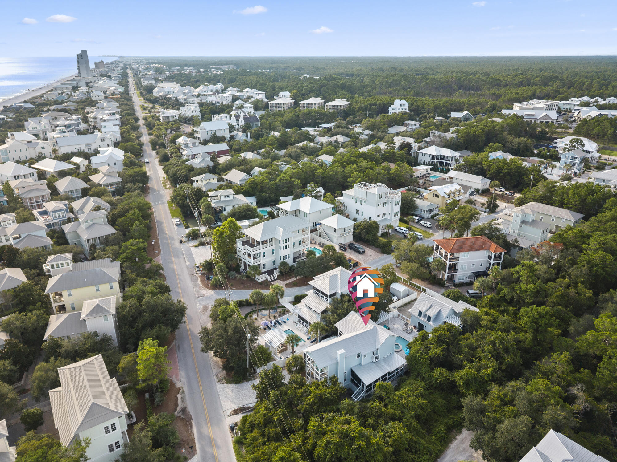 335 Eastern Lake Road Santa Rosa Beach, FL 32459 - Photo 79 of 92 335 eastern lake rd drone - awp media 03