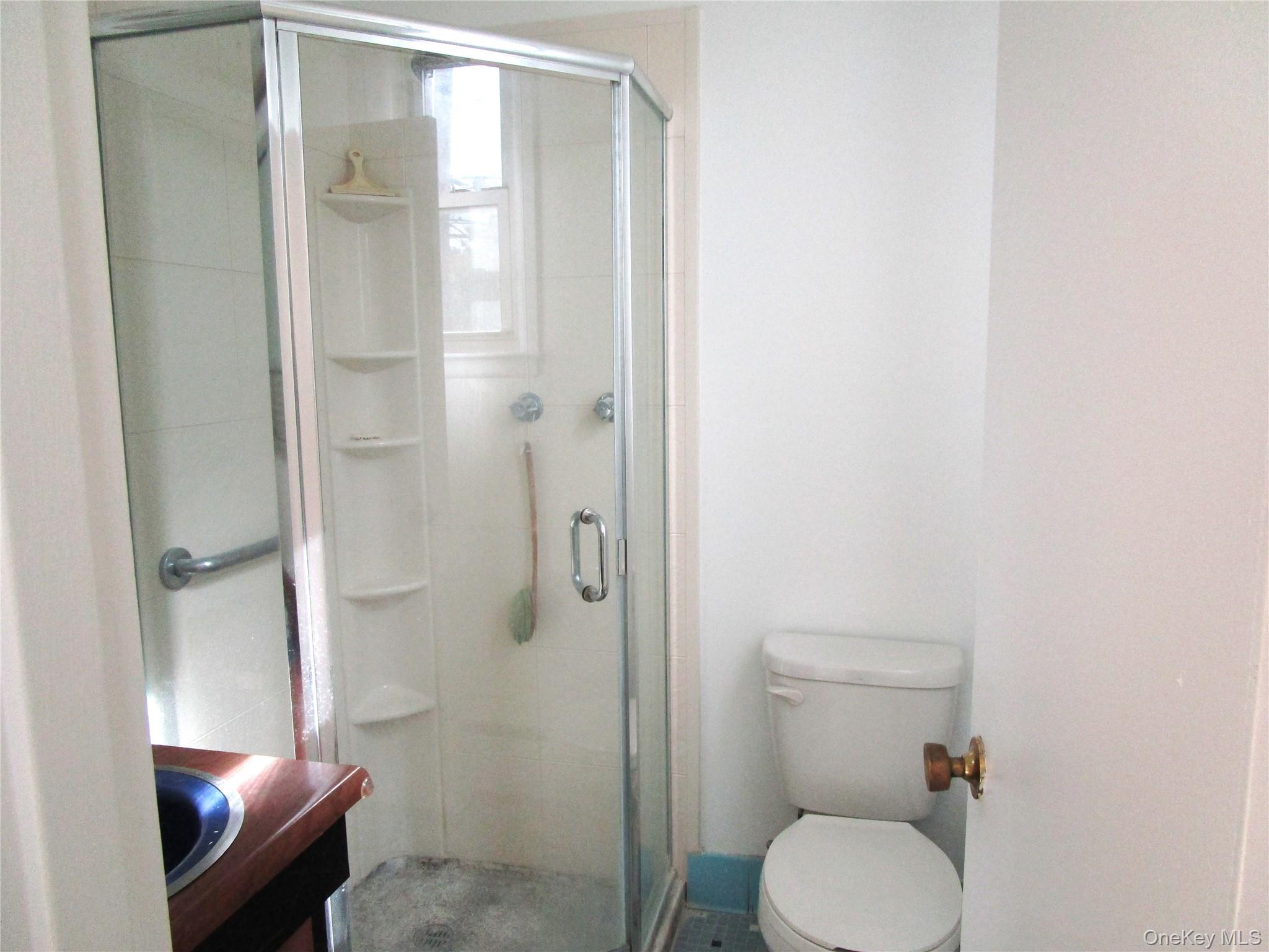 75 Noble Street, Unit 126 Lynbrook, NY 11563 - Photo 31 of 36 a bathroom with a toilet and a shower