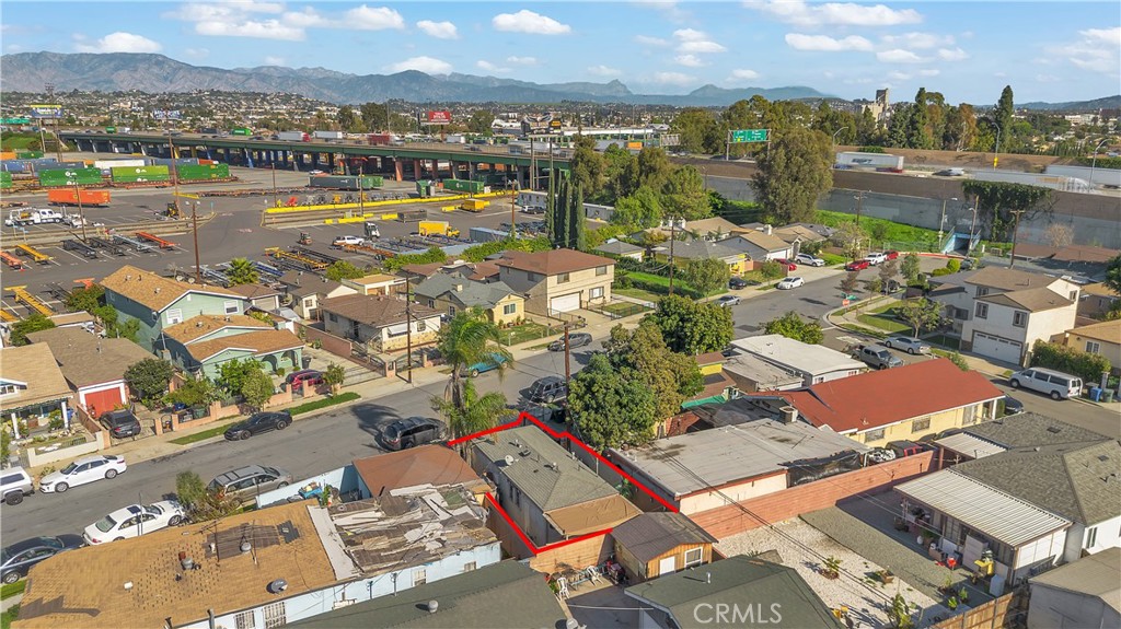 4610 Leonis Street Commerce, CA 90040 - Photo 31 of 32 an aerial view of a building with outdoor space